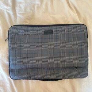 Bugatti Plaid Macbook Laptop Bag Case 15.6"